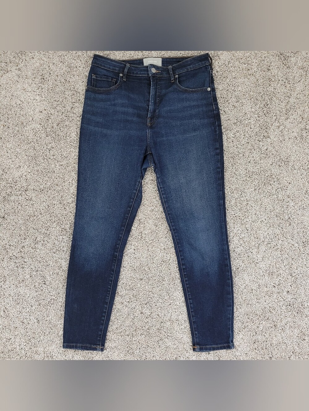 Everlane The Curvy High Rise Skinny Jean Womens 30 Crop